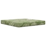 vidaXL Vankúš na vonkajšiu pohovku Design s listami 80 x 80 x 8 cm – Obrázok 5