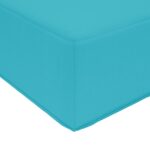 vidaXL Vankúš na vonkajšiu pohovku Tyrkysová 80 x 80 x 8 cm Polyester – Obrázok 6