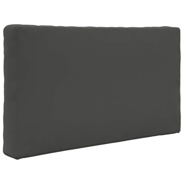 vidaXL Vankúš na vonkajšiu pohovku 2 pcs Antracit Polyester – Obrázok 5
