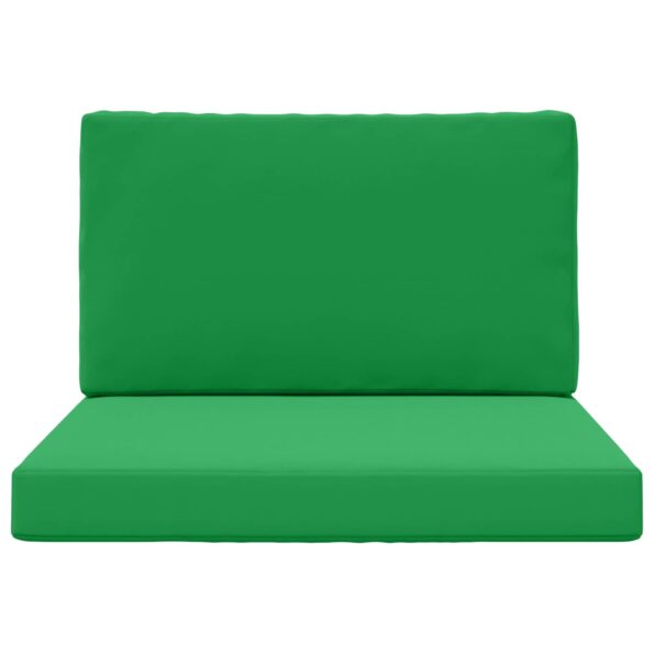 vidaXL Vankúš na vonkajšiu pohovku 2 pcs Zelená Polyester – Obrázok 6