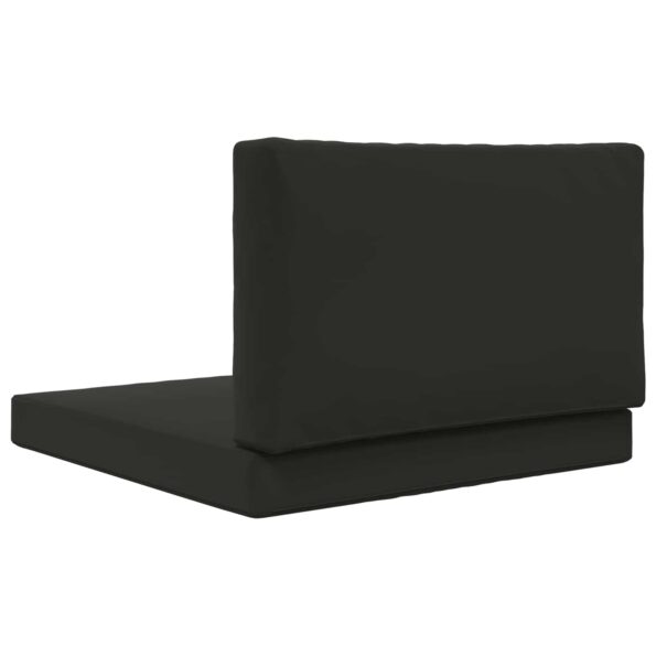 vidaXL Vankúš na vonkajšiu pohovku 2 pcs Čierny Polyester – Obrázok 7