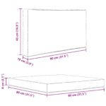 vidaXL Vankúš na vonkajšiu pohovku 2 pcs Sivohnedá Polyester – Obrázok 11