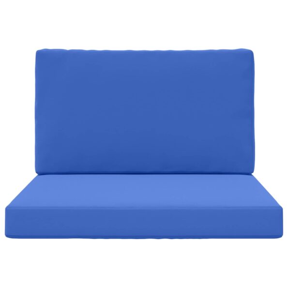 vidaXL Vankúš na vonkajšiu pohovku 2 pcs Královská modrá Polyester – Obrázok 6