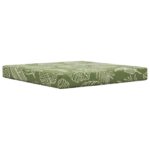vidaXL Vankúš na vonkajšiu pohovku 2 pcs Design s listami Polyester – Obrázok 4