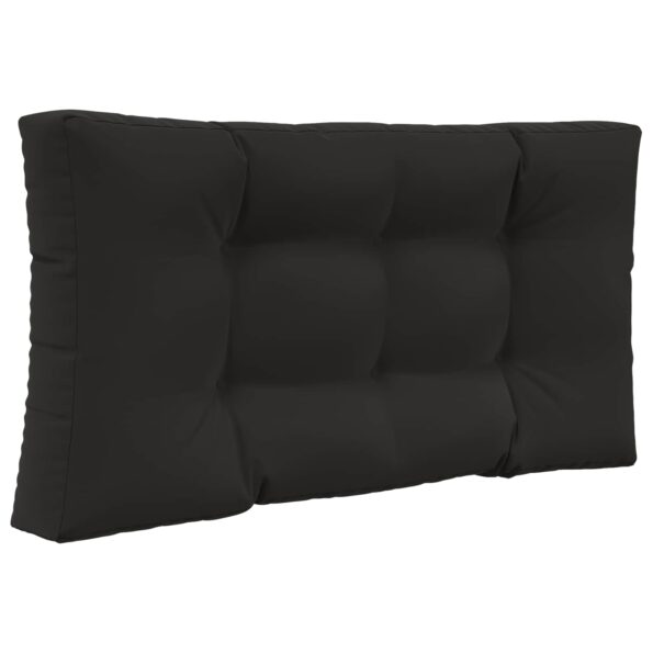 vidaXL Vankúš na vonkajšiu pohovku 2 pcs Čierny Polyester – Obrázok 5
