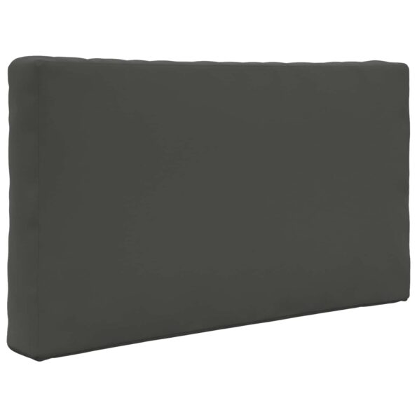 vidaXL Vankúš na vonkajšiu pohovku 3 pcs Antracit Polyester – Obrázok 5