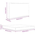 vidaXL Vankúš na vonkajšiu pohovku 3 pcs Vzor listov Polyester – Obrázok 11