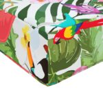 vidaXL Vankúš na vonkajšiu pohovku 3 pcs farebné Polyester – Obrázok 8