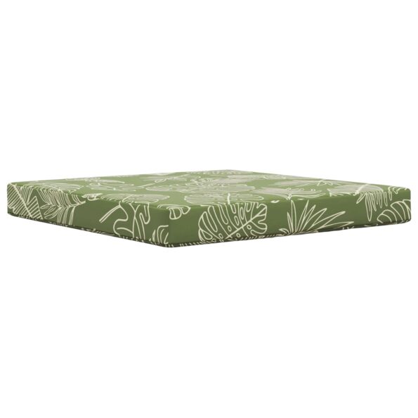 vidaXL Vankúš na vonkajšiu pohovku 3 pcs Design s listami Polyester – Obrázok 4