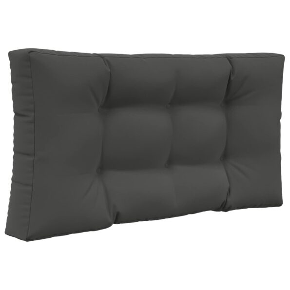 vidaXL Vankúš na vonkajšiu pohovku 3 pcs Antracit Polyester – Obrázok 5