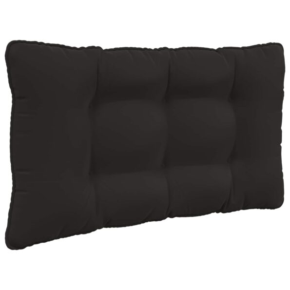 vidaXL Vankúš na vonkajšiu pohovku 2 pcs Čierny Polyester – Obrázok 5