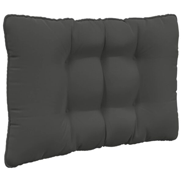 vidaXL Vankúš na vonkajšiu pohovku 3 pcs Antracit Polyester – Obrázok 5