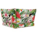 vidaXL Vankúš na vonkajšiu pohovku 3 pcs farebné Polyester – Obrázok 7