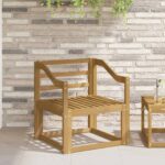 vidaXL Modul opierok 2 pcs Biela 59 x 4 x 73 cm Pevné akáciové drevo