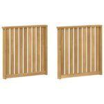 vidaXL Modul opierok rúk 2 pcs Biela 60 x 6 x 61 cm – Obrázok 2