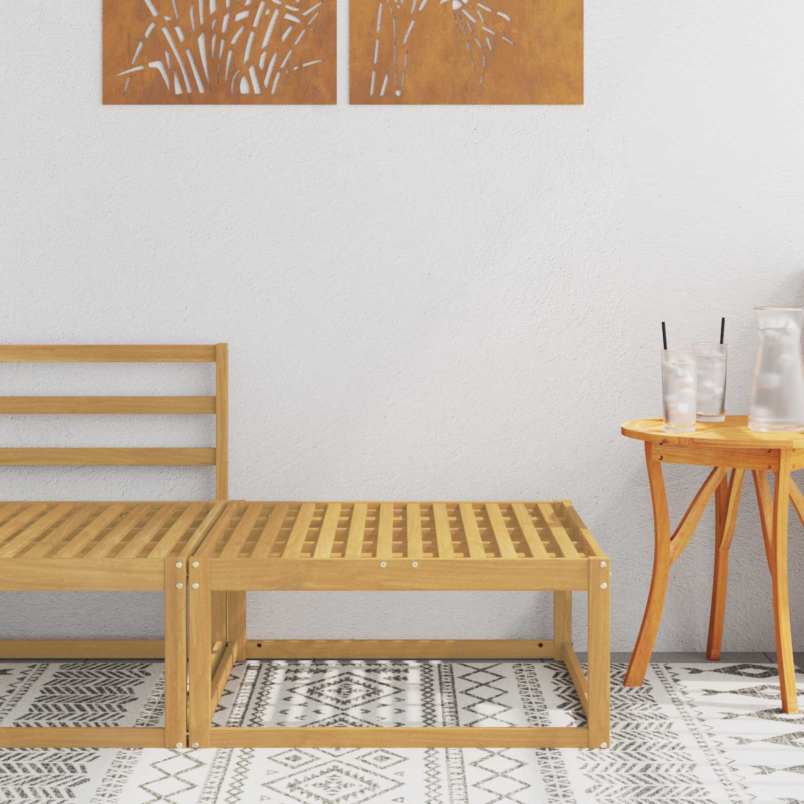 901530_1.jpg vidaXL Vonkajší taburet Pevné akáciové drevo Biela 79 x 79 x 37 cm – Obrázok 1