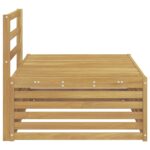 vidaXL Vonkajšia koncová pohovka Biela 115 x 83 x 73 cm – Obrázok 4