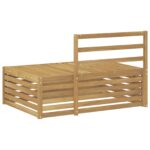 vidaXL Vonkajšia koncová pohovka Biela 115 x 83 x 73 cm – Obrázok 5
