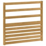 vidaXL Modul opierok 2 pcs Biela 79 x 4 x 73 cm Pevné akáciové drevo – Obrázok 4