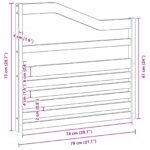 vidaXL Modul opierok na ruky 2 pcs Biela 79 x 4 x 73 cm – Obrázok 9