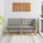 vidaXL Rohová sedačka s vankúšom Biela 162,5 x 83 x 73 cm
