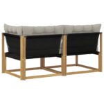 vidaXL Rohová sedačka s vankúšom Biela 162,5 x 83 x 73 cm – Obrázok 7