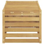 vidaXL Záhradná stolička, lavička Biela 79 x 43 x 37 cm – Obrázok 4