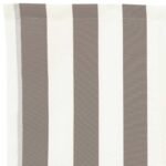 vidaXL Nahrádzajúci lem markízy Svetlo šedá a biela 6 m Polyester – Obrázok 5