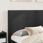 vidaXL Posteľový rám s úložným priestorom a čelom Čierna 160 x 200 cm – Obrázok 3