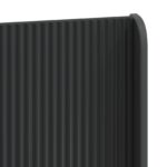 vidaXL Posteľový rám s úložným priestorom a čelom Čierna 160 x 200 cm – Obrázok 9