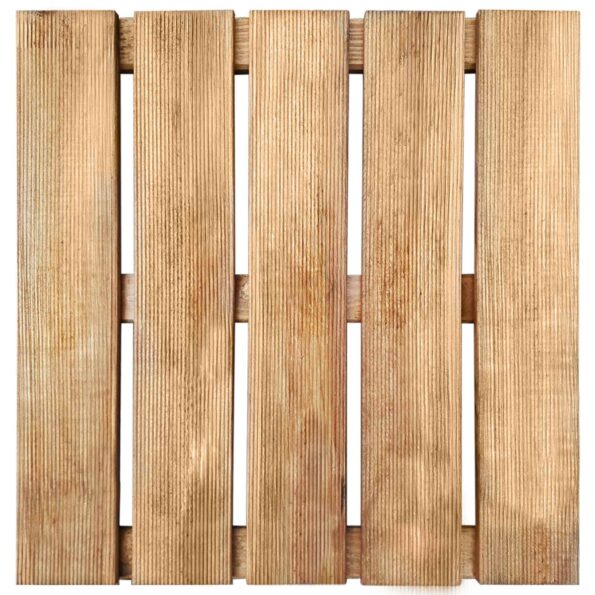 vidaXL Dlažba na terasu 30 pcs Hnedá 50 x 50 cm – Obrázok 5