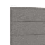 vidaXL Posteľ boxspring s matracom Sivohnedá 80 x 200 cm Látka – Obrázok 8