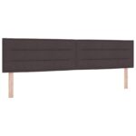 vidaXL Posteľ boxspring s matracom Tmavohnedá 200 x 200 cm Látka – Obrázok 3