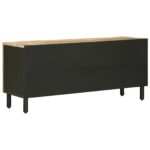 vidaXL Úložné skrine Prírodná 105 x 33 x 46 cm Masívne mango drevo – Obrázok 6