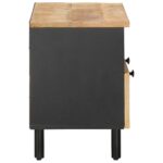 vidaXL Úložné skrine Prírodná 70 x 33 x 46 cm Masívne mango drevo – Obrázok 5