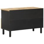 vidaXL Úložné skrine Prírodná 70 x 33 x 46 cm Masívne mango drevo – Obrázok 6