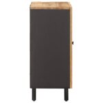 vidaXL Úložné skrine 60 x 33 x 75 cm Masívne mango drevo Prírodná – Obrázok 5
