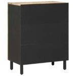 vidaXL Úložné skrine 60 x 33 x 75 cm Masívne mango drevo Prírodná – Obrázok 6