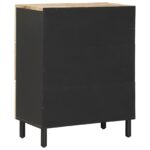 vidaXL Úložné skrine 60 x 33 x 75 cm Masívne mango drevo Prírodná – Obrázok 6