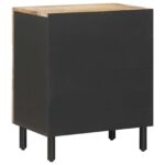 vidaXL Nočný stolík Prírodná 50 x 33 x 60 cm Masívne mango drevo – Obrázok 6