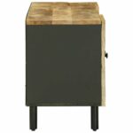 vidaXL Úložné skrine Prírodná 105 x 33 x 46 cm Masívne mango drevo – Obrázok 5