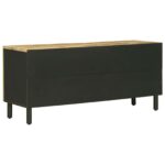 vidaXL Úložné skrine Prírodná 105 x 33 x 46 cm Masívne mango drevo – Obrázok 6
