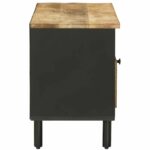 vidaXL Úložné skrine Prírodná 100 x 33 x 46 cm Masívne mango drevo – Obrázok 5