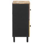 vidaXL Úložné skrine Prírodná 60 x 33 x 75 cm Masívne mango drevo – Obrázok 5
