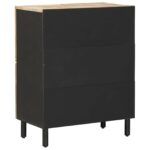 vidaXL Úložné skrine Prírodná 60 x 33 x 75 cm Masívne mango drevo – Obrázok 6