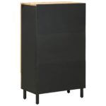 vidaXL Úložné skrine Prírodná 60 x 33 x 100 cm Masívne mango drevo – Obrázok 6