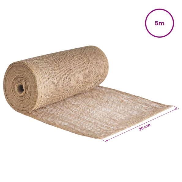 vidaXL Jutový rol Prírodná 25 x 500 cm – Obrázok 6