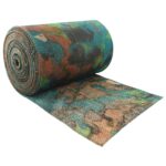 vidaXL Jutový rol Maskáčová 25 x 1000 cm