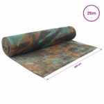 vidaXL Jutový rol Maskáčová 100 x 2500 cm – Obrázok 6