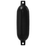 vidaXL Nárazníky na člny 2 ks Ø 16 x 58 cm Čierna PVC – Obrázok 4